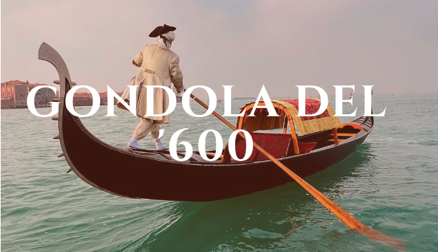 Gondola ‘600 fino a 3 vogatori